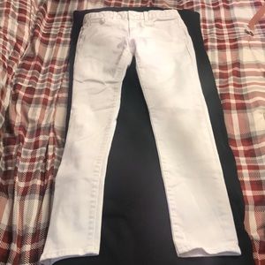 White jeans